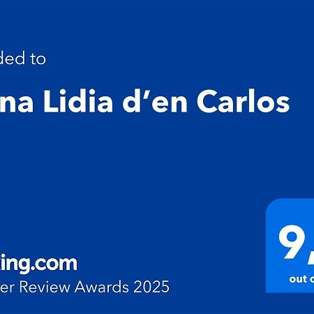 Ca Na Lidia D'En Carlos Ла-Мола Экстерьер фото